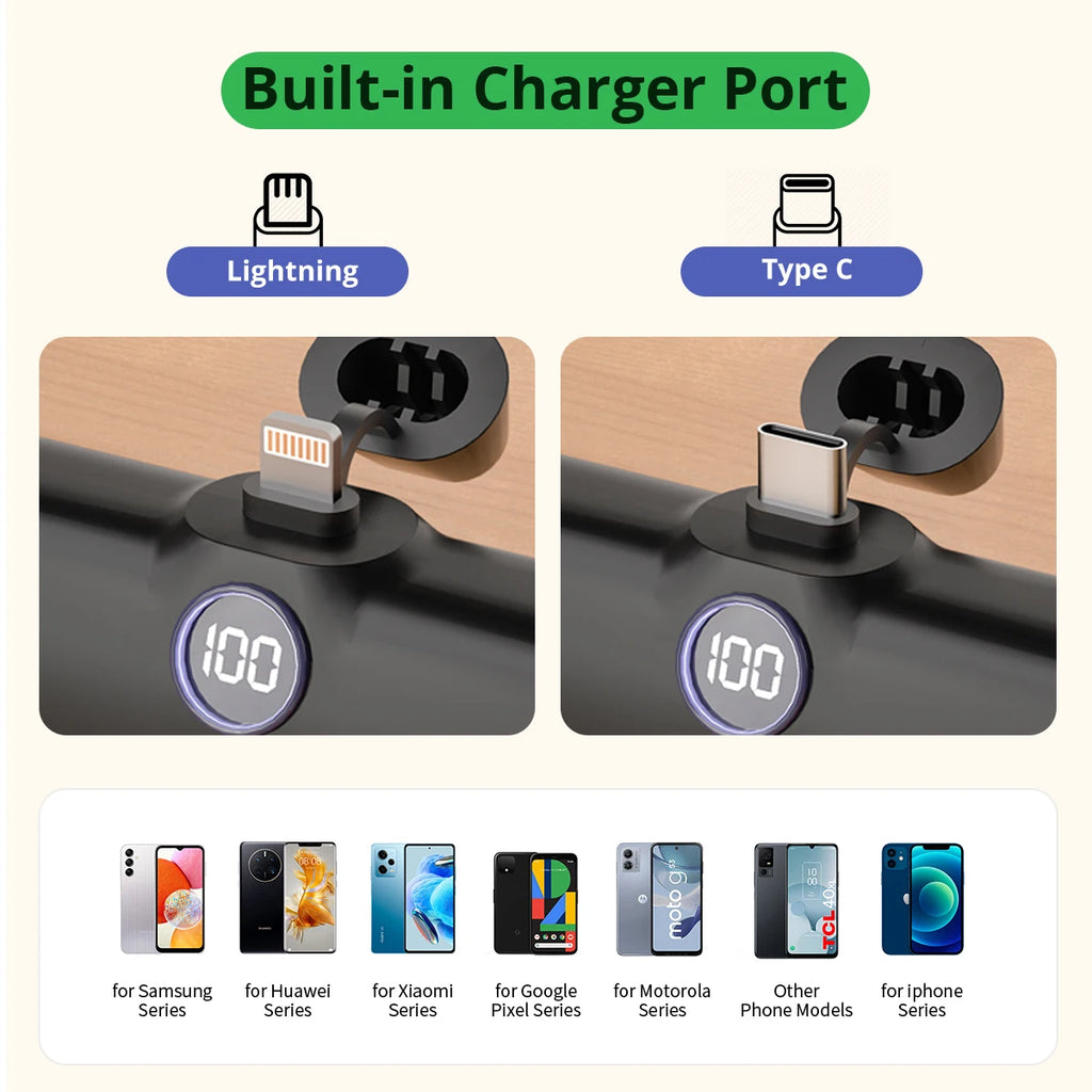 Cargador Portátil Led